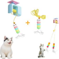 Interactive cat toy – caterpillar with