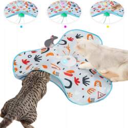 Interactive cat toy with Mouse sounds