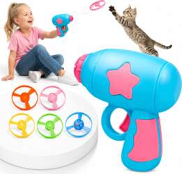INTERACTIVE TOY FOR CAT GUN +