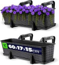 Kadax BALCONY BOX 60 cm FLOWER
