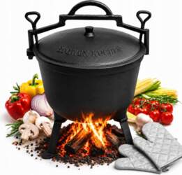KAMA TOOLS CAST IRON CAULDRON HUNTING