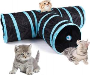 LARGE CAT TUNNEL FOLDING INTERACTIVE PET