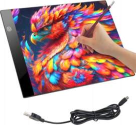 LARGE GRAPHICS TABLET LED A4 DRAWING