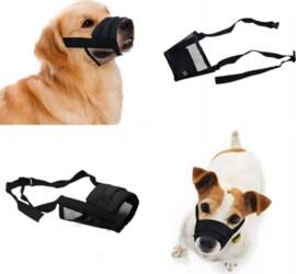 Material muzzle For Dog Mesh Physiological