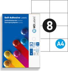 MD Labels Self Adhesive Printer Paper