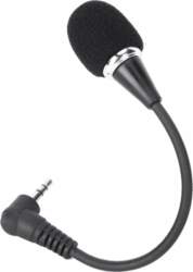 Mini Condenser Microphone, Omnidirectional, Flexible Head