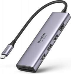 MULTIFUNCTION HUB USB-C 6W1 3XUSB HDMI