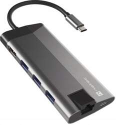 MULTIPORT ADAPTER NATEC FOWLER PLUS USB-C