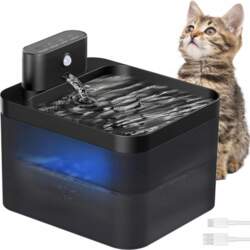MUTE AUTOMATIC FOUNTAIN DRINKER FOR CATS