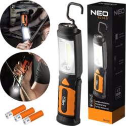 NEO TOOLS LAMP WORKSHOP FLASHLIGHT 2IN1