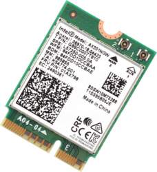 Network card Wi-Fi 6 Bluetooth Intel