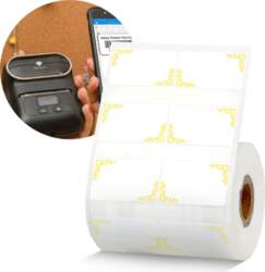 Phomemo tags stickers thermal labels pattern
