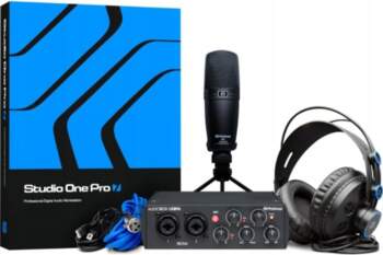 PreSonus AudioBox 96 Studio Interface Microphone