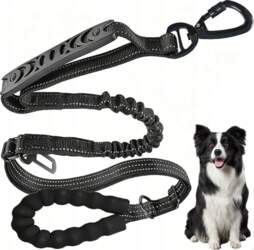 PROFESSIONAL TRAINING LEASH ADJUSTABLE STRONG THICK