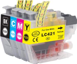 Quantum Set of 4x high-yield Ink