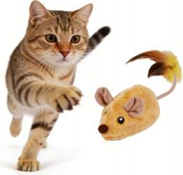 Remote Controlled Cat Mouse – Yellow