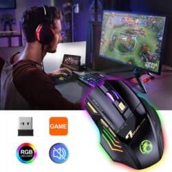 RGB Wireless Gaming Mouse - Bluetooth