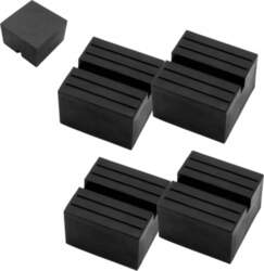 SET OF 4PCS RUBBER BRICK CUBE