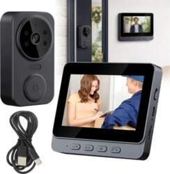SMART DOORBELL WITH CAMERA WIRELESS VIDEO
