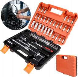 Socket Wrench Set 1/4 Inch 53