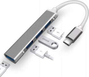 Tradebit HUB USB-C Adapter Splitter Adapter