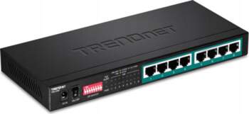 TRENDnet 8-Port Gigabit Long Range PoE+
