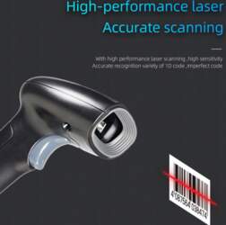 USB 1D Barcode Scanner Conveyor Wired