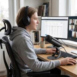 USB Microphone Gaming Streaming Dynamic Mic