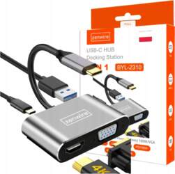 ADAPTER HUB Adapter USB-C Adapter 4in1