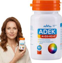 ADEK Vitamins D3 K2 Mk7 A