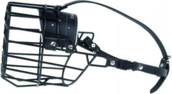 Adjustable physiological muzzle for big dog