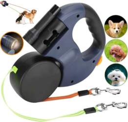 AUTOMATIC DOG LEASH WITH LEASH PROTECTION