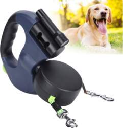 AUTOMATIC DOUBLE LEASH FOR TWO DOGS