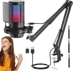 Bedee USB MICROPHONE FOR COMPUTER CONDENSER