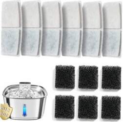 CAT FOUNTAIN FILTER 6PCS SPONGE REPLACEMENT