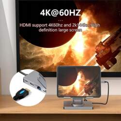 Docking Station Multifunction Bracket for Laptops