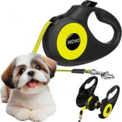 DOG LEASH automatic RETRACTABLE TAPE lock