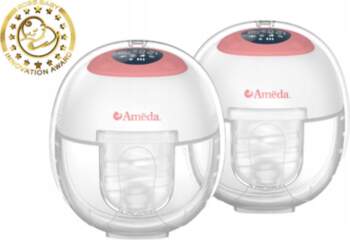 Double shell breast pump AMEDA GLO