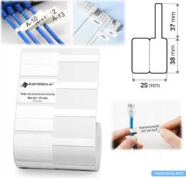 ELECTRONICA 4U Self-adhesive labels replacement for