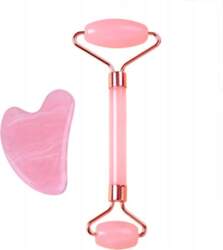 Face Massage Roller + GUA-SHA Plate
