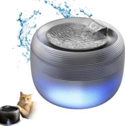 Fountain Drinker For Cat Dog Bowl