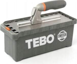 Glazing trowel set with replaceable handle