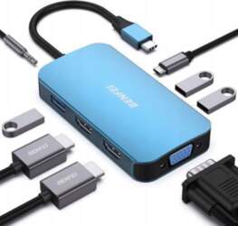 Hub USB C Adapter Docking Station