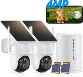 IeGeek 4MP Solar 2 Camera WIFI