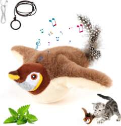Interactive Cat Toy Flapping Wings With