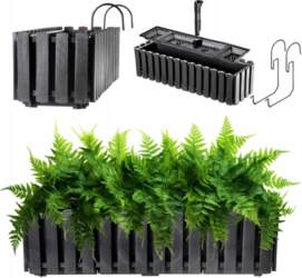 Kadax BALCONY BOX FLOWER POT FLOWER