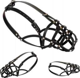 Leather muzzle for big dog Dingo