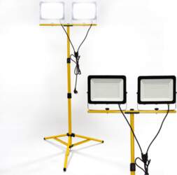 LightLogic LED SET 2x100W Floodlight Tripod