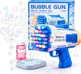 Magic SOAP BUBBLE GUN LED AUTOMATIC