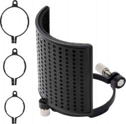 Microphone Filter with Adapter 3pcs Microphone